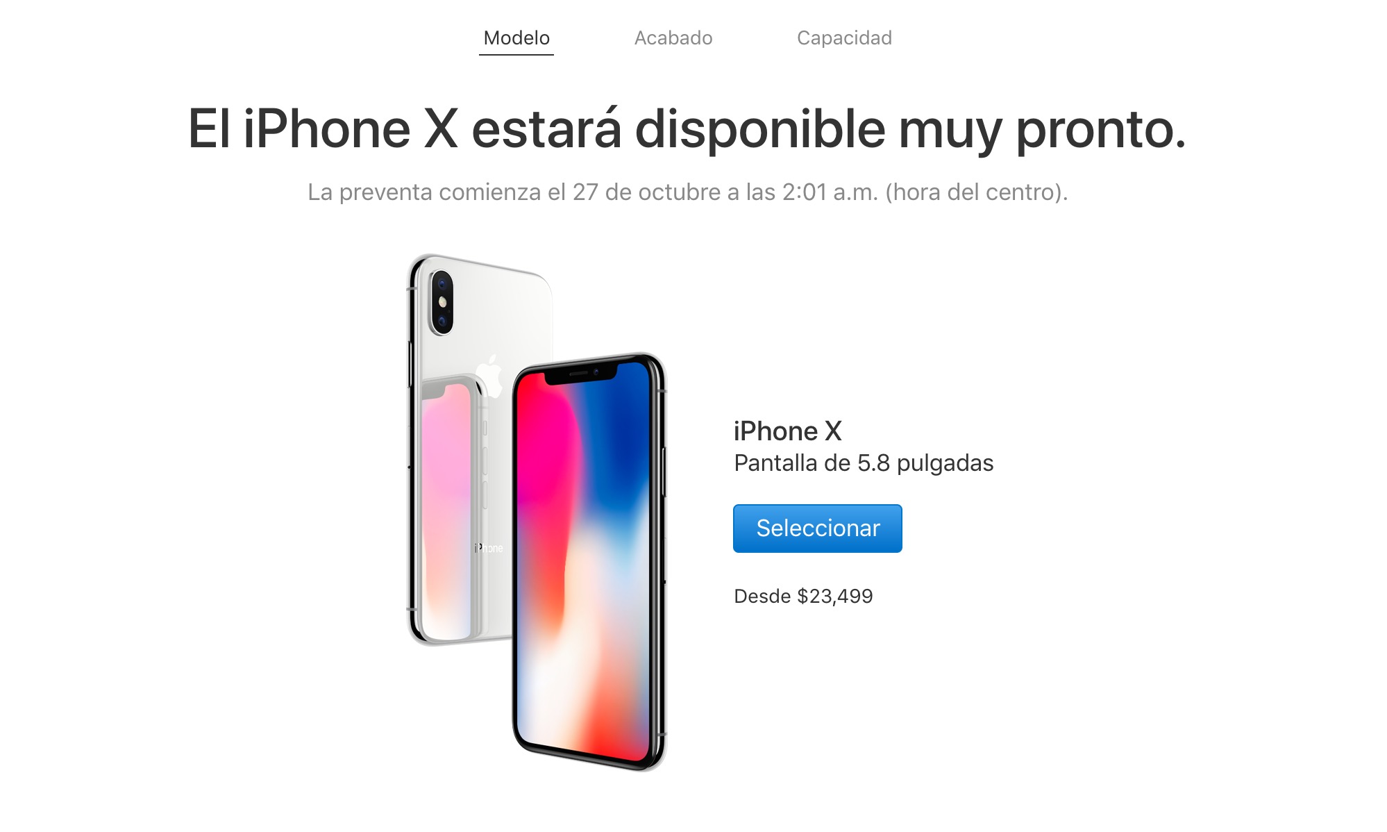 iphoneX precio mexico pesos mexicanos